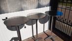 Statafel / bartafel 3 voor 50 euro, Ophalen of Verzenden, Gebruikt