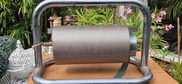 Mooie vintage verchroomde jaren 70 papierrolhouder(brocante) beschikbaar voor biedingen