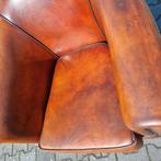 Schapenleren fauteuil sleets 150 euro OPHAALPRIJS, Schapenleren, Gebruikt, ., Ophalen of Verzenden