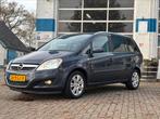 Opel Zafira 1.8 2009 7 persoons airco cruise top onderhouden, Auto's, Opel, Voorwielaandrijving, Zwart, 4 cilinders, Blauw