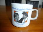 Kopje met opdruk Willem Alexander & Maxima, 02-02-2002., Nieuw, Nederland, Ophalen of Verzenden, Servies