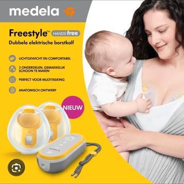 Medela Freestyle Hands-free Dubbele Borstkolf - NIEUW beschikbaar voor biedingen