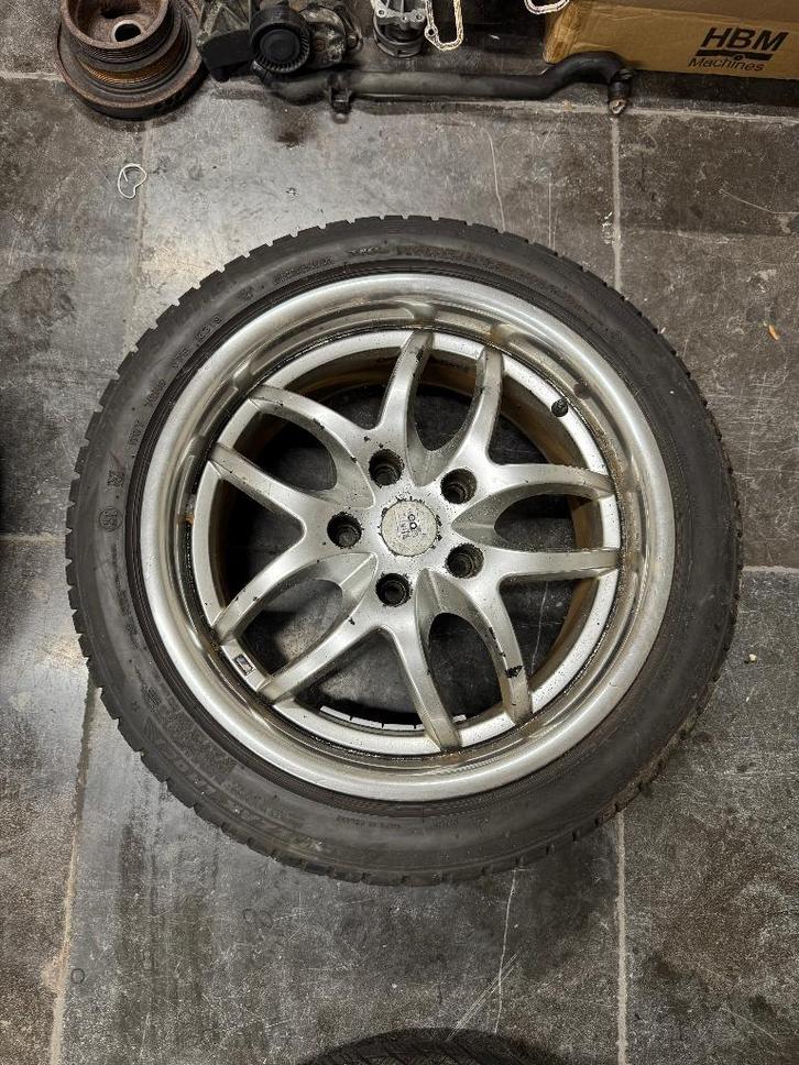 BMW wielen, Auto-onderdelen, Banden en Velgen, Banden en Velgen, Winterbanden, 17 inch, 225 mm, Personenwagen, Gebruikt, Ophalen