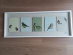 Ikea Olunda Vogels, Minder dan 50 cm, Ophalen of Verzenden, Zo goed als nieuw, Schilderij