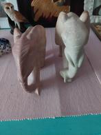 2 stenen olifanten, Ophalen of Verzenden, Zo goed als nieuw, Dier