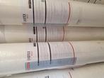 glasvezelbehang ekotex  pro  rollen, Huis en Inrichting, Ophalen of Verzenden, 25 tot 50 m², Wit, Structuur