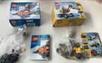 Lego city snowscooter 60032 en 3in 1 voertuigen 31014, Ophalen of Verzenden, Lego, Zo goed als nieuw