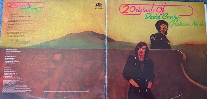 Crosby-Nash	Crosby+Nash live*Déjà vu*4 Way Street-2lp+solo, Cd's en Dvd's, Vinyl | Rock, Zo goed als nieuw, Singer-songwriter