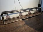 Industriële hanglamp RVS, Ophalen, Zo goed als nieuw, Minder dan 50 cm
