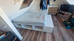 Ikea bed, Huis en Inrichting, Slaapkamer | Bedden, Ophalen, Gebruikt, Wit, 140 cm