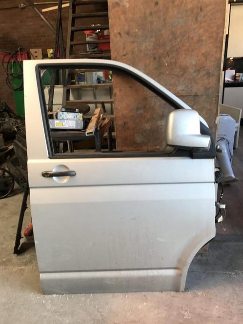 Volkswagen T5 portier deur LA7W, Auto-onderdelen, Carrosserie en Plaatwerk, Deur, Volkswagen, Voor, Links, Gebruikt, Ophalen