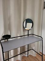 Make-up tafel met spiegel, Huis en Inrichting, Tafels | Kaptafels, Ophalen, Gebruikt, 100 tot 150 cm, Metaal of Aluminium
