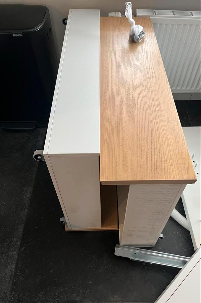 IKEA Malm 1-persoonsbed wit met lades en lattenbodem, Huis en Inrichting, Slaapkamer | Bedden, Zo goed als nieuw, Eenpersoons