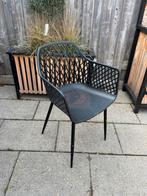 Tuinstoel zwart, Tuin en Terras, Tuinstoelen, Ophalen, Zo goed als nieuw, Kunststof