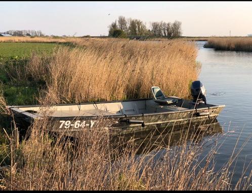 Xpress 1546 | jon boat | aluminium platbodem, Watersport en Boten, Buiten- en Binnenboordmotoren, Zo goed als nieuw, Benzine, Buitenboordmotor