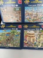 4 Jan van Haasteren puzzels 950 stukjes, Ophalen, 500 t/m 1500 stukjes, Zo goed als nieuw, Legpuzzel