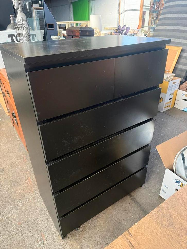 IKEA Malm ladekast, Huis en Inrichting, Kasten | Ladekasten, Gebruikt, 100 tot 150 cm, 50 tot 100 cm, 25 tot 50 cm, Overige materialen