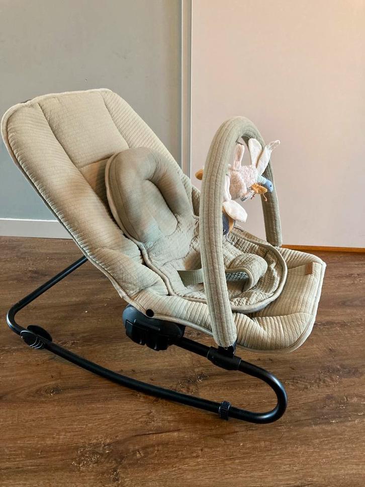 Wipstoeltje van little dutch groen, Kinderen en Baby's, Wipstoeltjes, Zo goed als nieuw, Ophalen