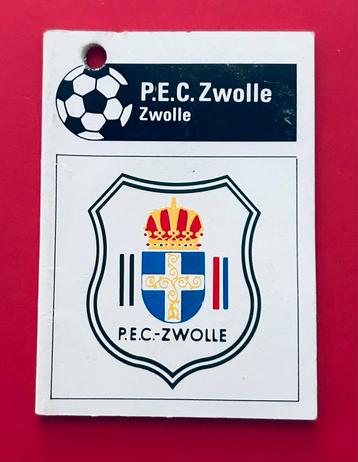 P.E.C. Zwolle - 1982 - reclame boekje - Calvé - zeldzaam beschikbaar voor biedingen