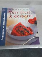 1 mooi kook boek, vers fruit & desserts, Ophalen, Nieuw, Taart, Gebak en Desserts