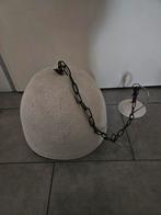 Leuke metalen hanglamp, Huis en Inrichting, Lampen | Hanglampen, Ophalen, Gebruikt, Metaal, Minder dan 50 cm