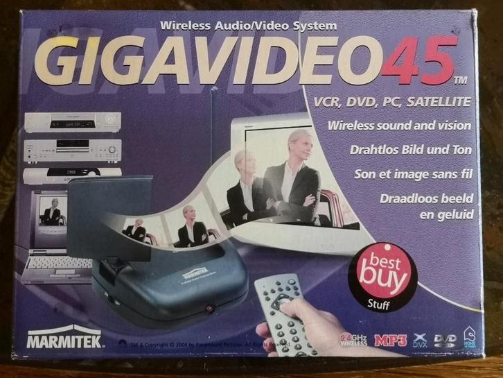 GigaVideo 45 draadloos beeld en geluid, Audio, Tv en Foto, Professionele Audio-, Tv- en Video-apparatuur, Nieuw, Tv en Weergevers