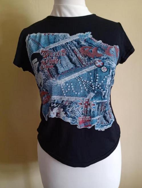 Sex Pistols T-Shirt Maat S Sid Vicious Tally Weijl, Verzamelen, Muziek, Artiesten en Beroemdheden, Gebruikt, Kleding, Ophalen of Verzenden