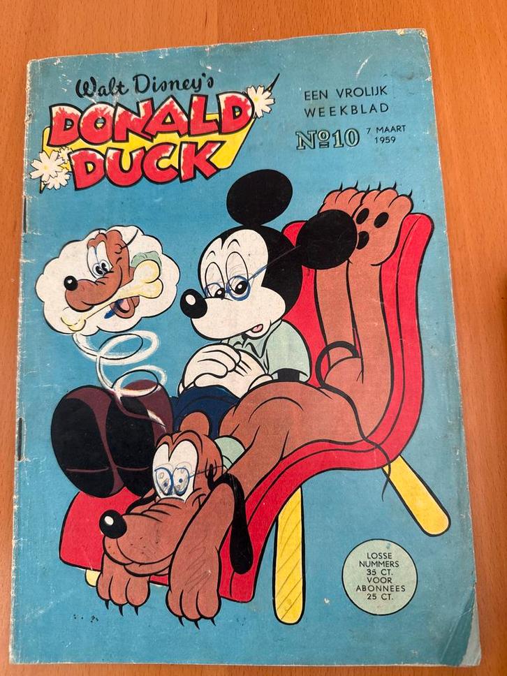 Oude Donald Duck Weekbladen - 1959-1989, Boeken, Stripboeken, Gelezen, Meerdere stripboeken, Ophalen of Verzenden