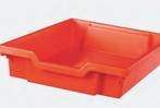 Veel rode en grijze laatjes voor schoolkasten, 5 laden of meer, 25 tot 50 cm, Gebruikt, Ophalen of Verzenden
