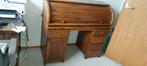 Houten secretair bureau vintage, Ophalen, Gebruikt