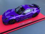 Ferrari 812N Largo purple Peako 1:18 ! C4F, Nieuw, Overige merken, Verzenden