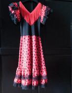 Spaanse flamenco jurk mt 128/134, Kinderen en Baby's, Ophalen of Verzenden, Zo goed als nieuw
