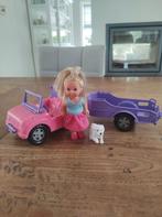 Evi pop met auto, aanhanger en hondje, Ophalen, Zo goed als nieuw, Overige typen