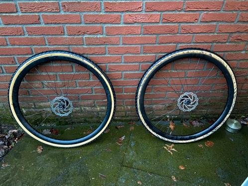 Carbon tubewielset cyclocross dugast rhino, Fietsen en Brommers, Fietsonderdelen, Zo goed als nieuw, Algemeen, Wiel, Ophalen of Verzenden