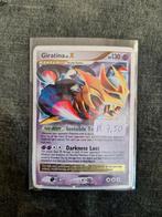 Giratina lv X promo, Hobby en Vrije tijd, Verzamelkaartspellen | Pokémon, Ophalen of Verzenden, Gebruikt, Losse kaart