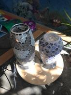 2 Mozaiek tafellamp  :   Ophalen 35 Euro, Ophalen, Nieuw, Glas, Minder dan 50 cm