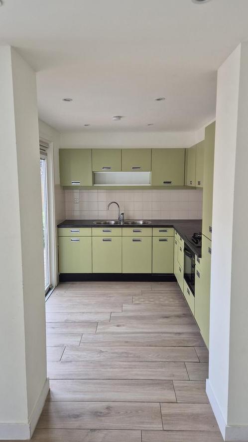 Lime groene keuken te koop (of eventueel losse onderdelen), Huis en Inrichting, Keuken | Complete keukens, Gebruikt, Ophalen