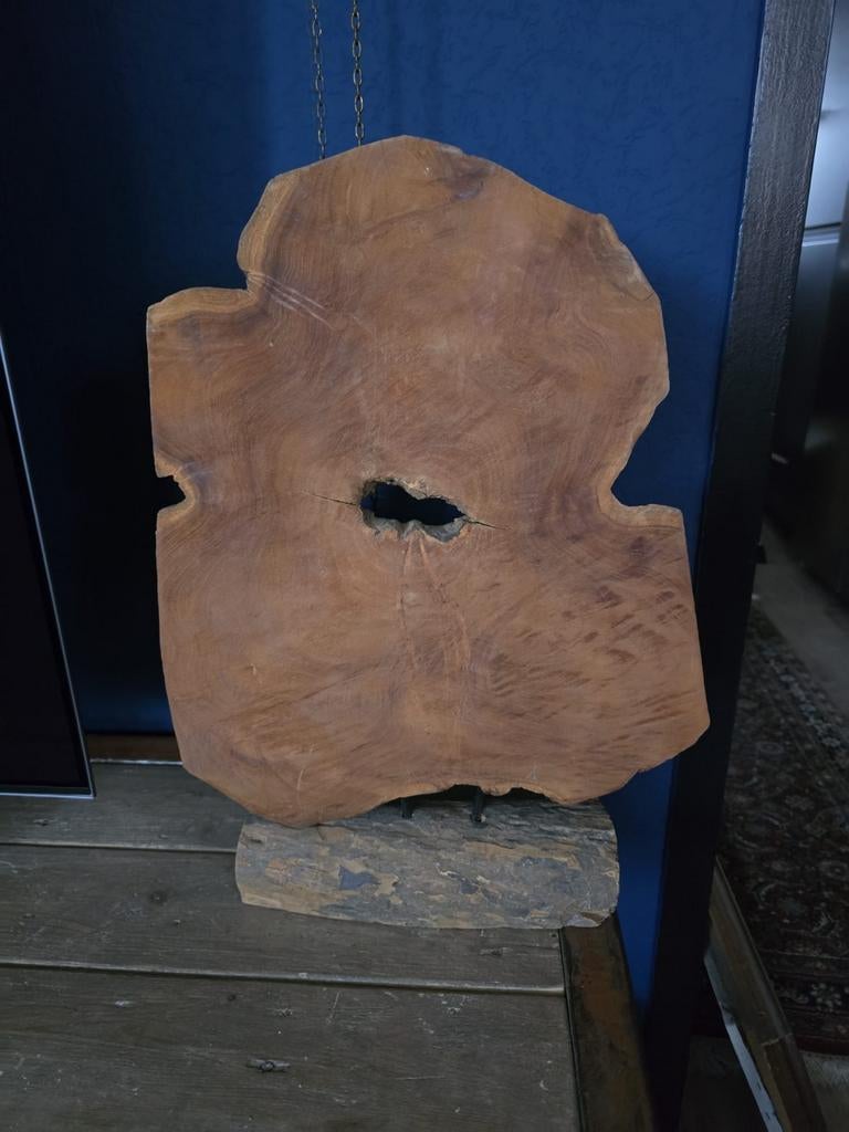Boom hout met voet burned 60cm Nampook