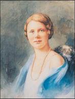 Juliana, Reproductie uit 1927, Verzamelen, Koninklijk Huis en Royalty, Ophalen, Gebruikt, Nederland, Kaart, Foto of Prent