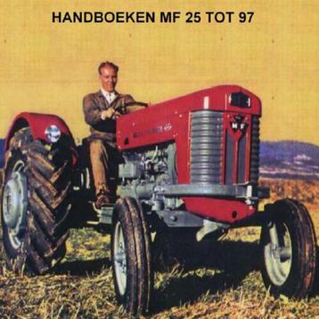 Boeken MF 25, MF 35, MF 50 en MF 65, op CD! beschikbaar voor biedingen