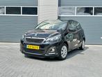 Peugeot 108 1.0 12V E-vti 51KW 5DR 2016 Zwart, Auto's, Voorwielaandrijving, Stof, 4 stoelen, Zwart