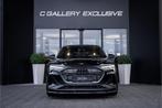 Audi e-tron 55 quattro S edition 95 kWh - Panorama | 23 Inch, Automaat, Zwart, Leder en Stof, Zwart
