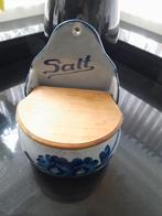 BROCANTE "Salt " pot in Keulsblauw., Ophalen of Verzenden, Zo goed als nieuw