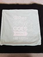 kussenhoes mint 45 x 45 katoen, Ophalen of Verzenden, Zo goed als nieuw, Vierkant