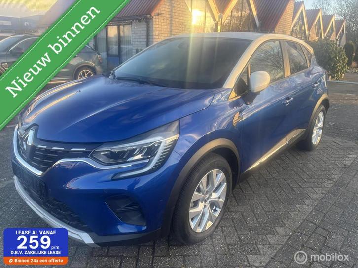 Renault Captur 1.0 TCe 100 Intens, Auto's, Renault, Te koop, Captur, ABS, Airbags, Airconditioning, Alarm, Android Auto, Apple Carplay