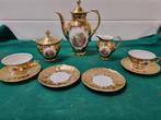 mokka servies 22k gold bareuten waldsassen bavaria, Ophalen of Verzenden