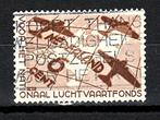 280 Nvph 278 luchtvaartzegel 1935 gebruikt zie scan, Postzegels en Munten, Postzegels | Nederland, T/m 1940, Verzenden, Gestempeld