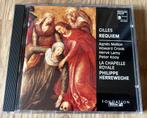 CD Gilles - Requiem / Herreweghe, Ophalen of Verzenden, Classicisme, Zo goed als nieuw, Vocaal