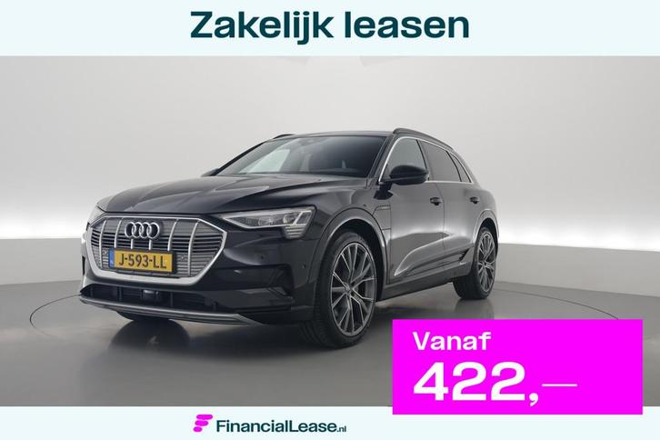 Audi e-tron e-tron 55 quattro advanced 95 kWh | Luchtvering, Auto's, Audi, Bedrijf, Lease, Financial lease, e-tron, ABS, Achteruitrijcamera
