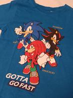 Sonic t-shirt met korte mouwen maat 110-116 blauw, Gebruikt, H&M, Ophalen of Verzenden, Shirt of Longsleeve